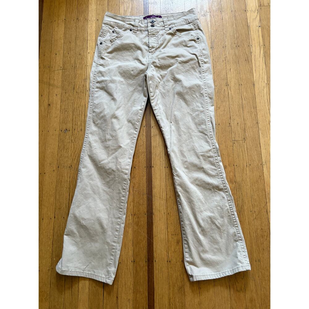 Vintage Gloria Vanderbilt Women’s Khaki Five Pocket Style Stretch Pants Size 10